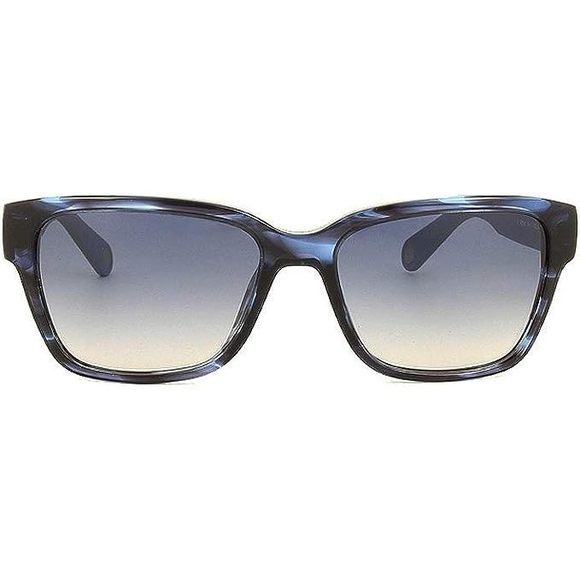 Carolina Herrera Women's Rectangular Blue Sunglasses - Picture 2 of 3